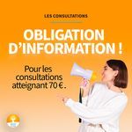 Consultation d’ostéo atteignant les 70 € : obligation d’information du patient